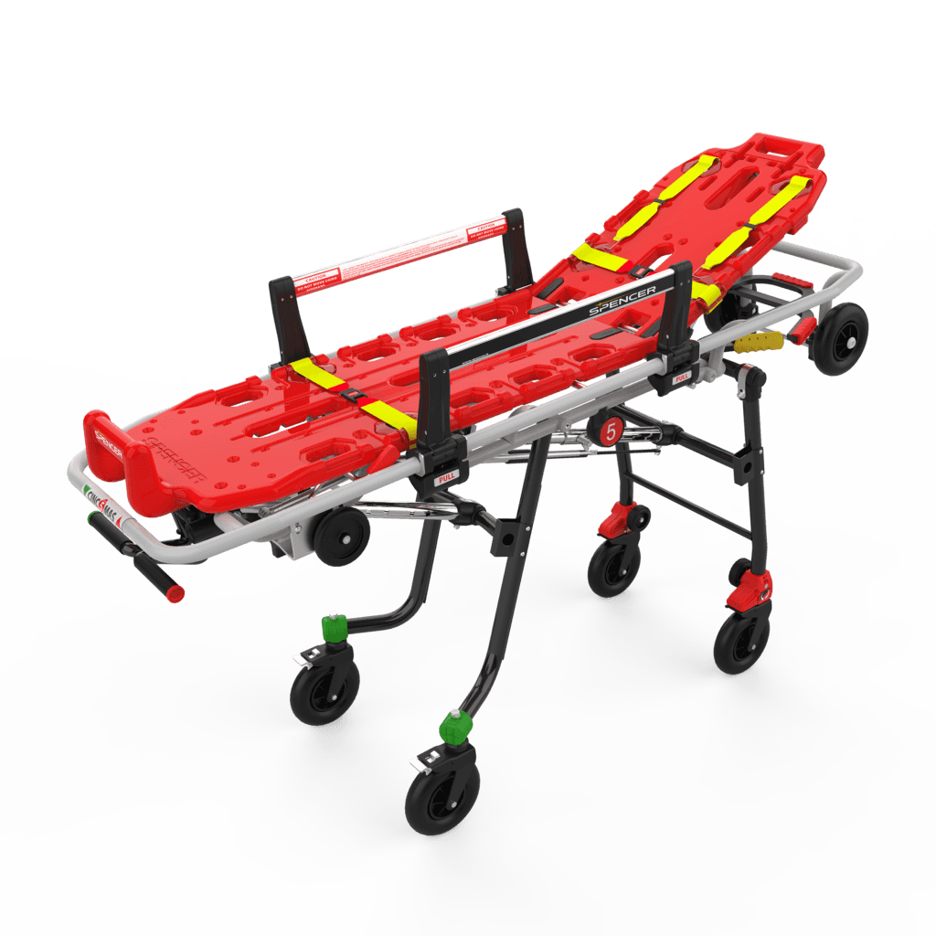 Spencer Cinco Mas self-loading stretcher