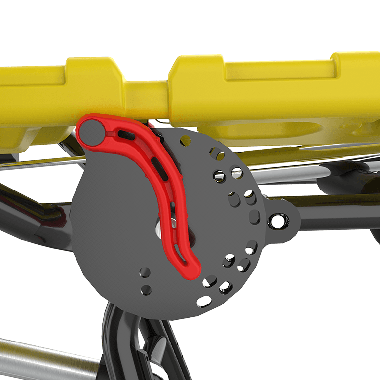 Cross rack and pinion system