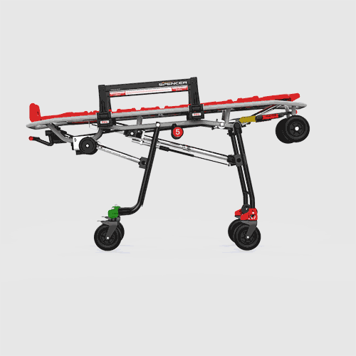 Cinco Mas Ambulance stretcher