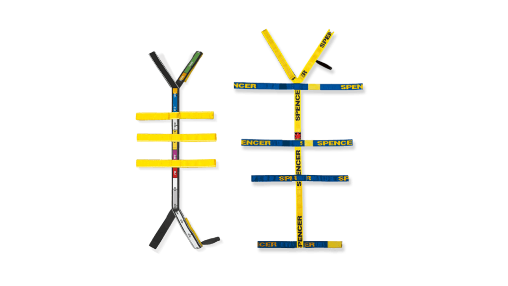 Spider straps system