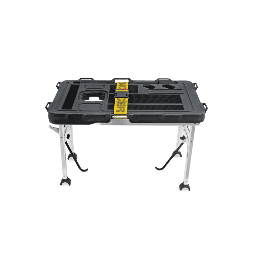 Spencer End-T 10G instrument support table for stretcher