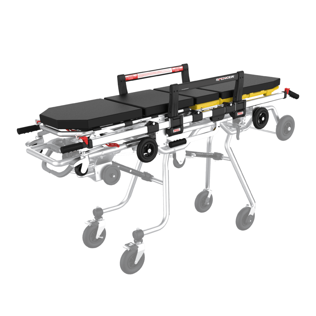Crossover chair Carrello con barella staccabile convertibile in sedia