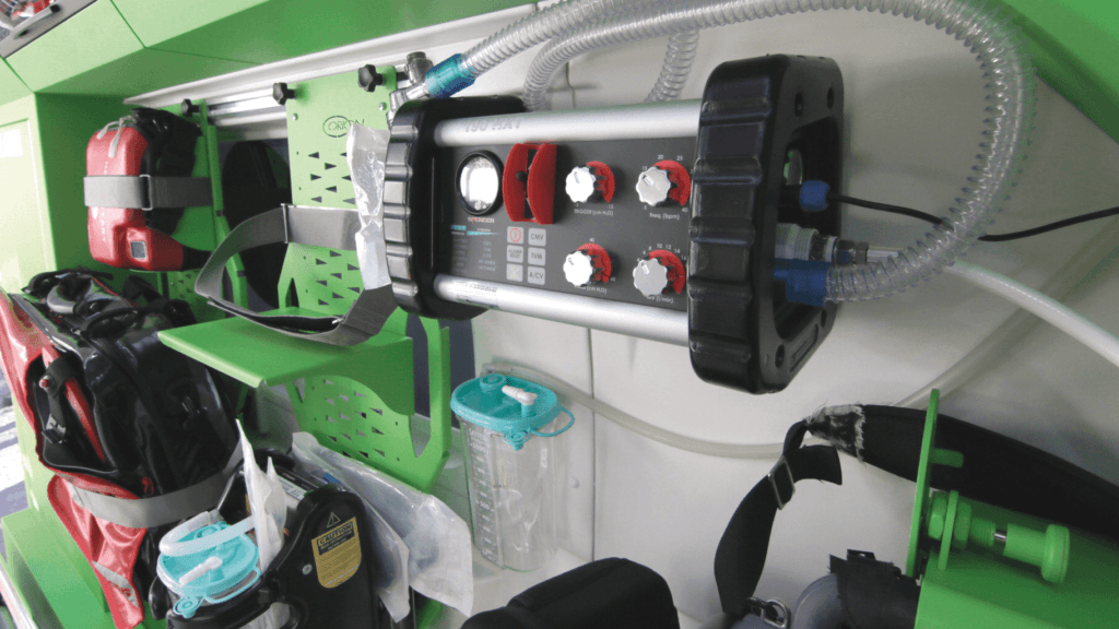Interno Ambulanza Prodotti Spencer