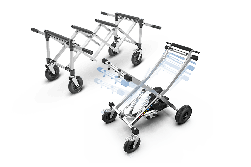 Carrello funerario e movimentazione cofani