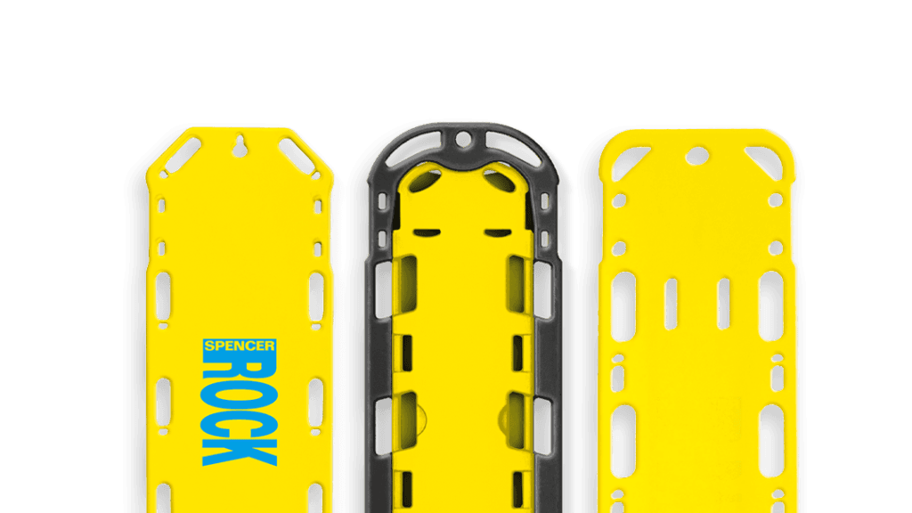 Immobilization devices Spine boards Vacuum mattress Spencer