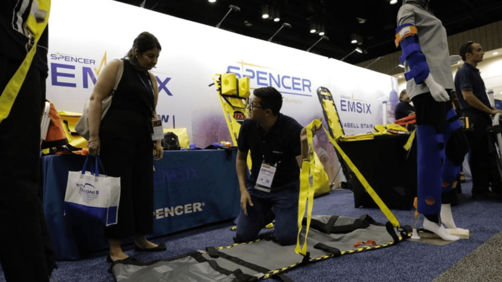 Spencer at the EMS World Expo